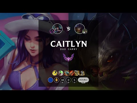 Caitlyn ADC vs Kog'Maw - EUW Master Patch 12.14