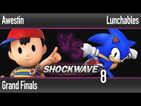 Shockwave 8 - Awestin (Ness) vs Lunchables (Sonic) - Grand Finals