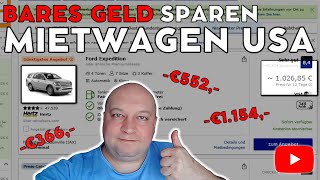 [ANLEITUNG] USA Mietwagen suchen - finden - sparen