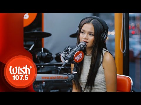 Zephanie performs "Kunwari Lang" LIVE on Wish 107.5 Bus