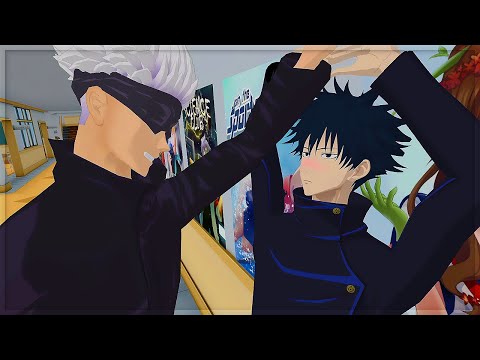 Gojo and Megumi being sus for 10 minutes (JJK VR)