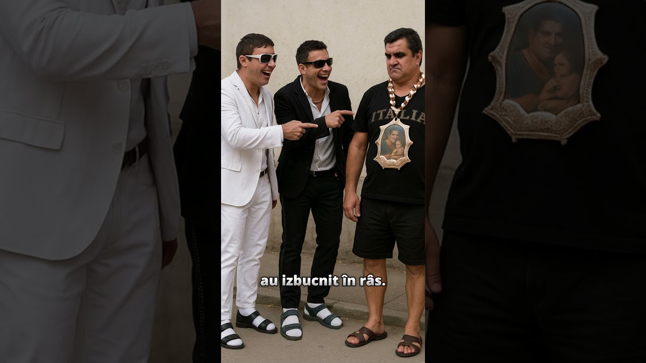 Un cocalar s-a făcut de râs în faţa prietenilor. A ieşit în sandale fără şosete