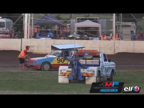 Super Stockers - Heat 2 - Rockhampton Speedway - 18.02.2017