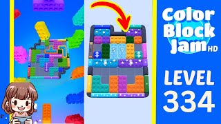 Solution du Niveau 334 de Color Block Jam