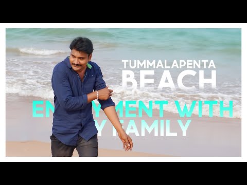 Enjoyment with my Family in Tummalapenta Beach 😍😍😍