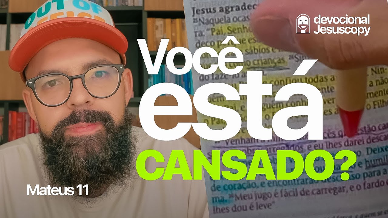 COMO DESCANSAR EM CRISTO (Devocional JesusCopy) - Douglas Gonçalves
