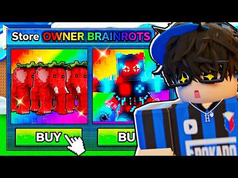 Escape Tsunami For Brainrots, Pero May OWNER SHOP!