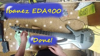Video thumbnail for Ibanez EDA900 Bass Setup by Eric C (The Art Of Noise)