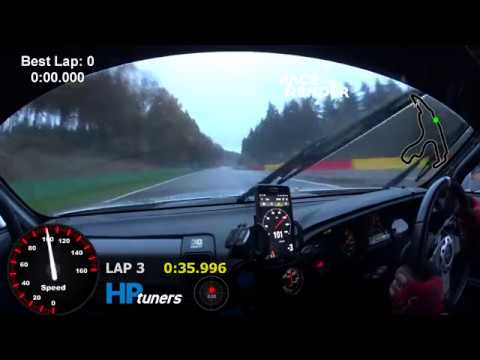 Supra 700 BHP Best wet Lap @ Spa Francorchamps 11 11 2019