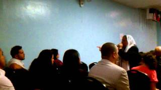 Evang. Rosa Perez -Dios hablando a algunos en la casa- Chelsea Ma. 10/9/11