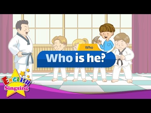 [who] Who is he? Who is she? - Easy Dialogue - Role Play