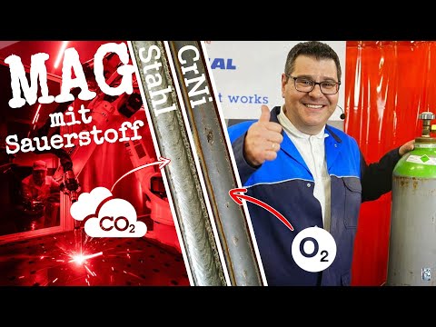 Sauerstoff im Schweißgas: Ein Gas für Stahl UND Edelstahl (CrNi) | SchweisserCampus