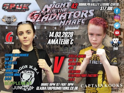 GPUK Night of the Gladiators 42 - Brooke McCormick vs Setlla James