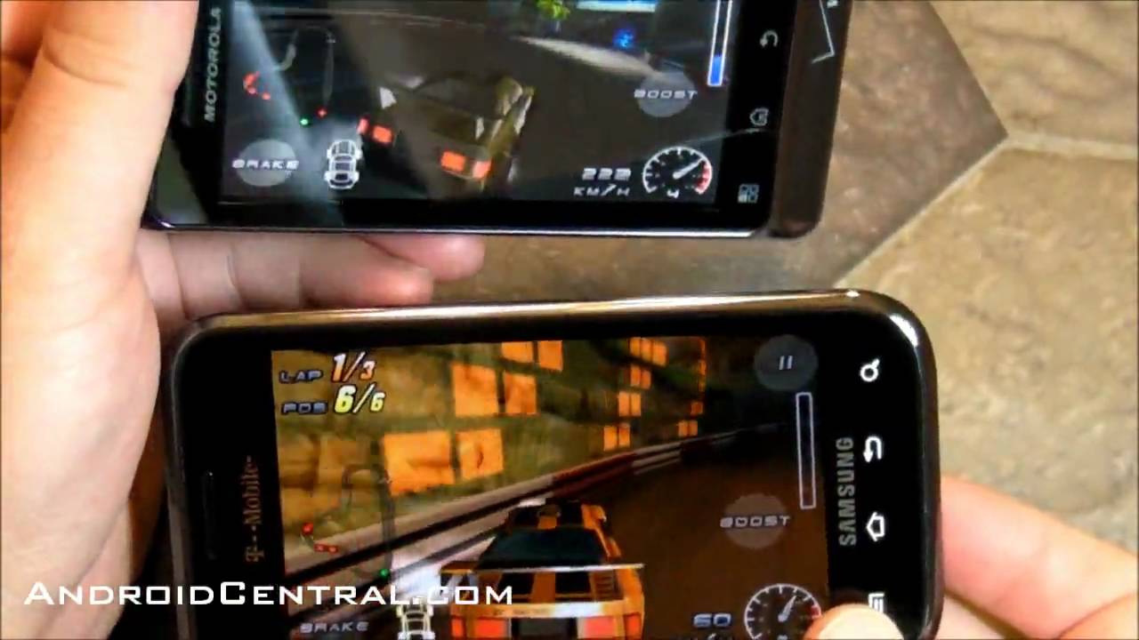 Droid 2 graphics test - YouTube