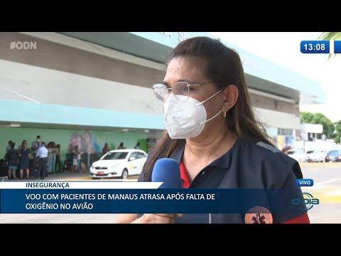 Voo com pacientes de Manaus atrasa após falta de oxigênio no avião 14 01 2021