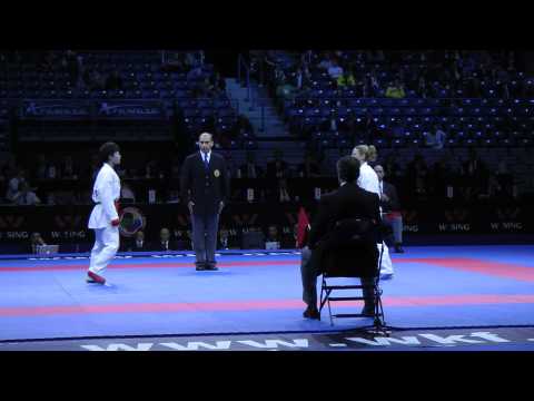 WKF 2010-10-30 -50 kg CHN Li [2] - FRA Aquilina [1].MTS