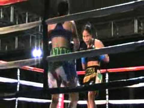 Kaliesha West vs  Christine Ruiz pt  2 rds  6 10