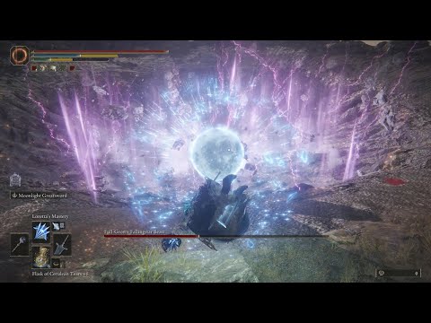 Elden Ring - Full-Grown Falling Starbeast (Mt. Gelmir) (Boss Fight) | Mage Build | No Damage