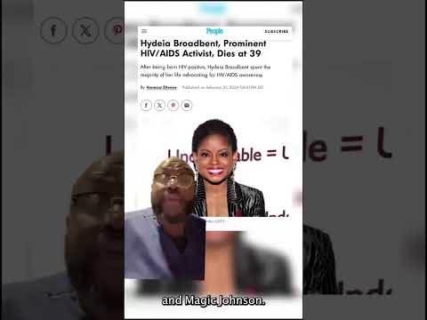 Rest in Peace Hydeia Broadbent, definitely a story you should become familiar with as she was thrust