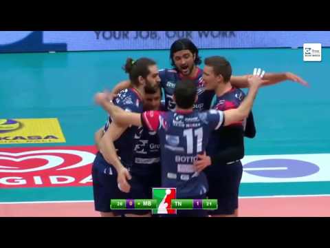 Highlights Gi Group Team Monza - Diatec Trentino Gara 2 Quarti di Finale Play Off Scudetto