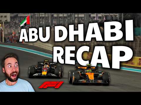 The 2025 F1 Season Finale Was Perfect