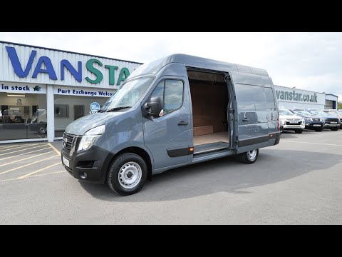 2023 Nissan Interstar 35 2.3 Tekna Edition Grey H3 High Roof L3 Long Panel Van - SL23 MXU - VanStar