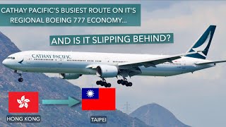 Are Cathay Pacific&amp;#39;s Regional Boeing 777s Still Holding Up? (HKG-TPE Flight Review)⁠