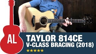 Video thumbnail for Taylor 814ce with V-Class Bracing! by Acoustic Letter