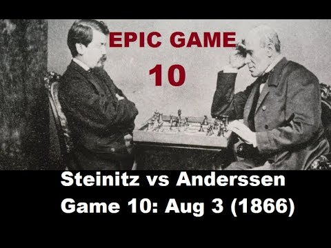 Game 10: Anderssen vs Steinitz - London (1866) #31