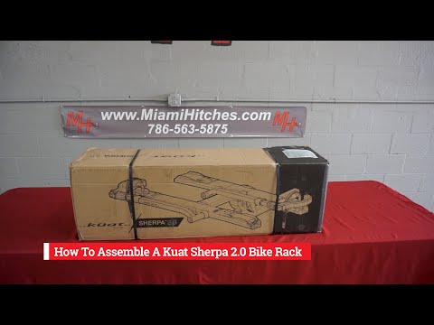 How To Assemble A Kuat Sherpa 2.0 Hitch Bike Rack