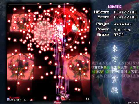 Touhou 11: Subterranean Animism - Reimu A - Perfect - Lunatic