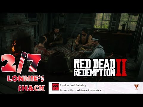 Lonnie's Shack Homestead (Breaking & Entering Trophy Guide) - Red Dead Redemption 2