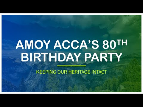 Amoy 80th Birthday Presentation