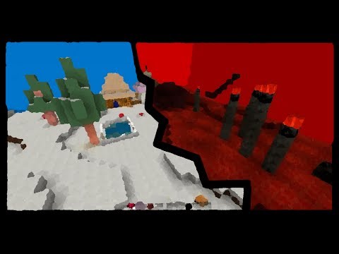 Minecraft: The Dimension Jumper Part 1 w/ Nicholas: CONFUZZLING PUZZLES!