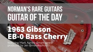 Video thumbnail for 1963 Gibson EB-0 Bass Cherry | Guitar of the Day by Normans Rare Guitars