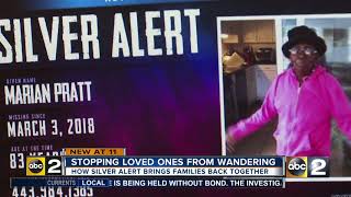 Stopping elderly from wondering and what a Silver Alert is