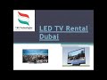 LED TV Rentals for Events in Dubai VRS Technologies