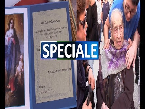 Manocalzati in festa per i cento anni di nonna Gina - Speciale