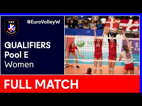 Denmark vs. France - CEV EuroVolley 2021 Qualifiers Women