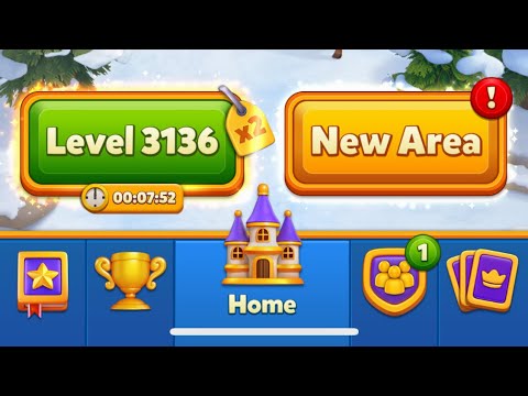 Daily play Royal Match | Level from 3123 to 3136