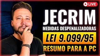 JECRIM Juizado Especial Criminal (Lei 9.099/95) - Live #004 Concurso Polícia Civil