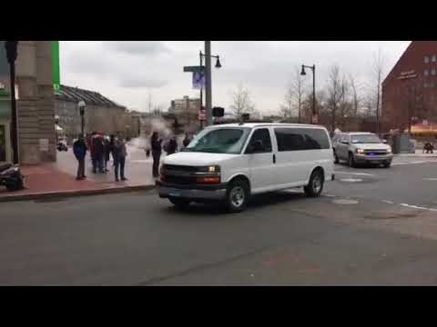 Boston - Police Escort!