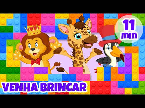 Venha Brincar - Giramille 11 min | Desenho Animado Musical