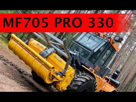 Самоходный мульчер / ротоватор СТАНИСЛАВ MF705 PRO