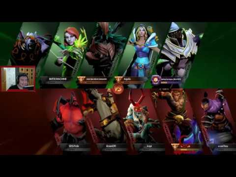 [Dota2] Roam Anti-Mage, Mid Grimstroke /Hard game/