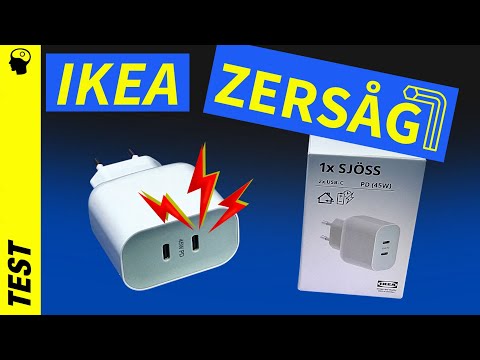 Junger Schwede! IKEA SJÖSS 45W USB Charger | Test | Zerlegt