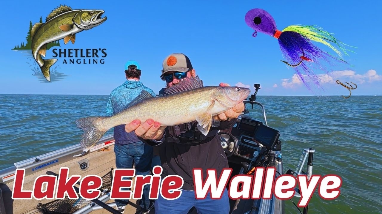 Lake Erie Walleye! **HOT LURE TIPS** How to find Fish!