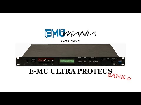 E-MU ULTRA PROTEUS - BANK 0 PRESET DEMO