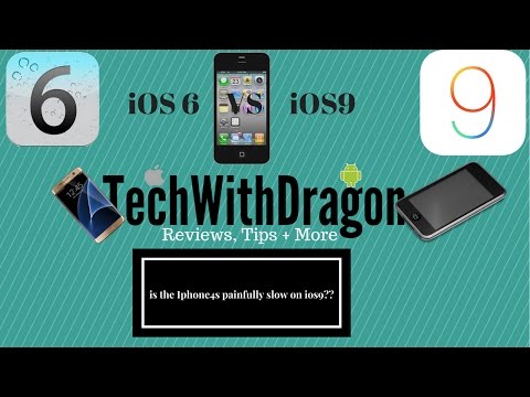 Iphone 4s time to downgrade?? IOS 6 VS IOS9 SPEEDTEST