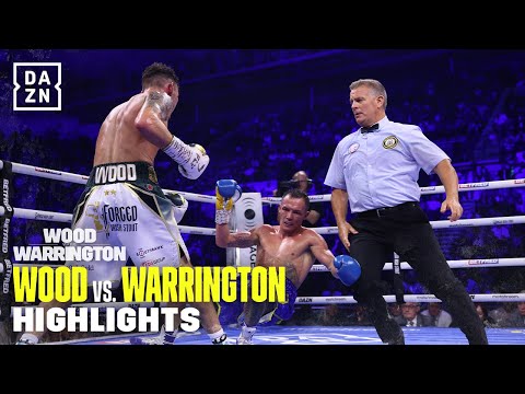 CRAZY KO! Leigh Wood Knocks Out Josh Warrington!